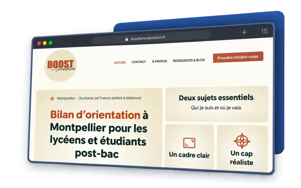 Témoignage BoostTonOrientation